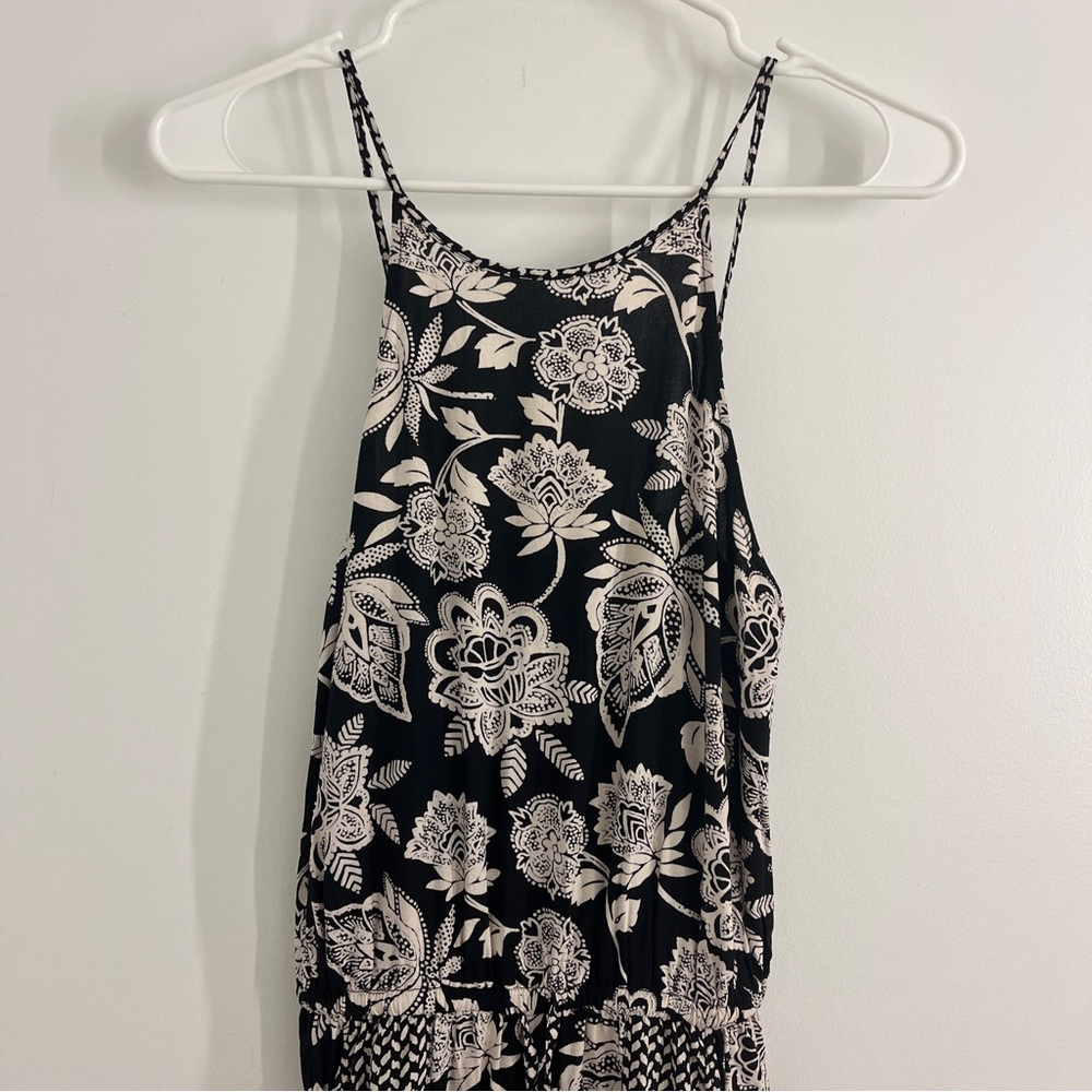 AE Black & White Jumpsuit - Picture 5 of 7